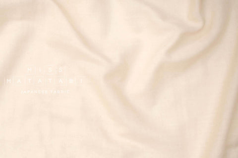 DEADSTOCK Japanese Fabric Organic Cotton Double Gauze - unbleached - 50cm