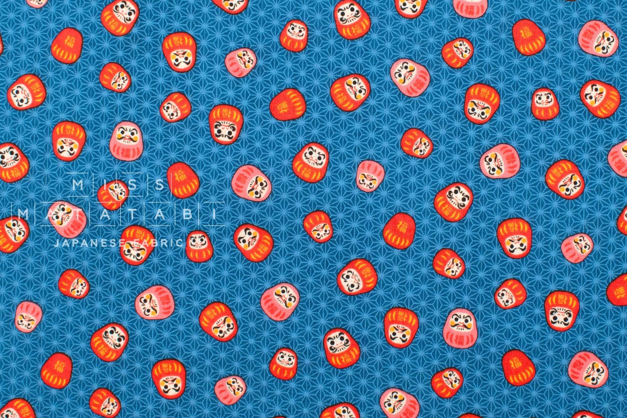 Japanese Fabric Traditional Series Daruma - D - 50cm