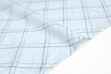 DEADSTOCK Japanese Fabric Pintuck Cotton - blue - 50cm