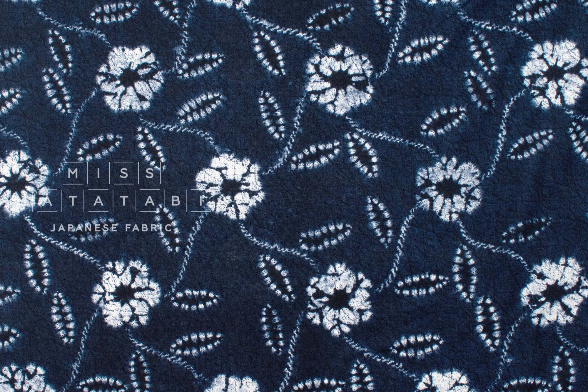 Japanese Fabric Like Shibori Print - 3A - 50cm