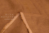 DEADSTOCK Japanese Fabric Washed Herringbone Linen Voile - B - 50cm