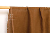 DEADSTOCK Japanese Fabric Washed Herringbone Linen Voile - B - 50cm