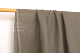 DEADSTOCK Japanese Fabric Washed Herringbone Linen Voile - C - 50cm