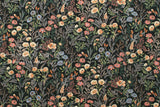 Japanese Fabric Corduroy Garden Villa - dark green - 50cm