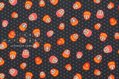 Japanese Fabric Traditional Series Daruma - A - 50cm