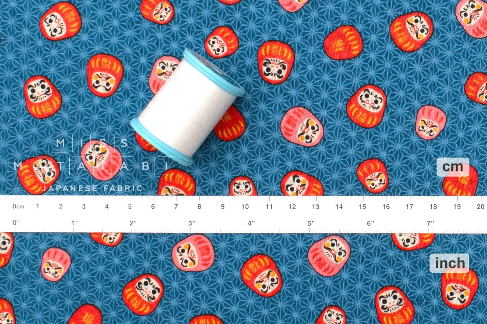 Japanese Fabric Traditional Series Daruma - D - 50cm