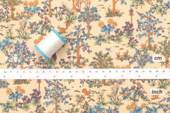 Japanese Fabric The Orchard Farm - C - 50cm