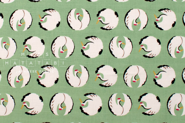 Tsuru Cranes - B – Miss Matatabi Japanese Fabric