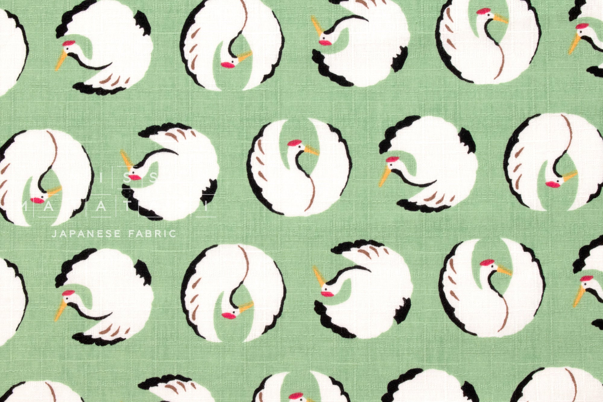 Japanese Fabric Tsuru Cranes - B - 50cm
