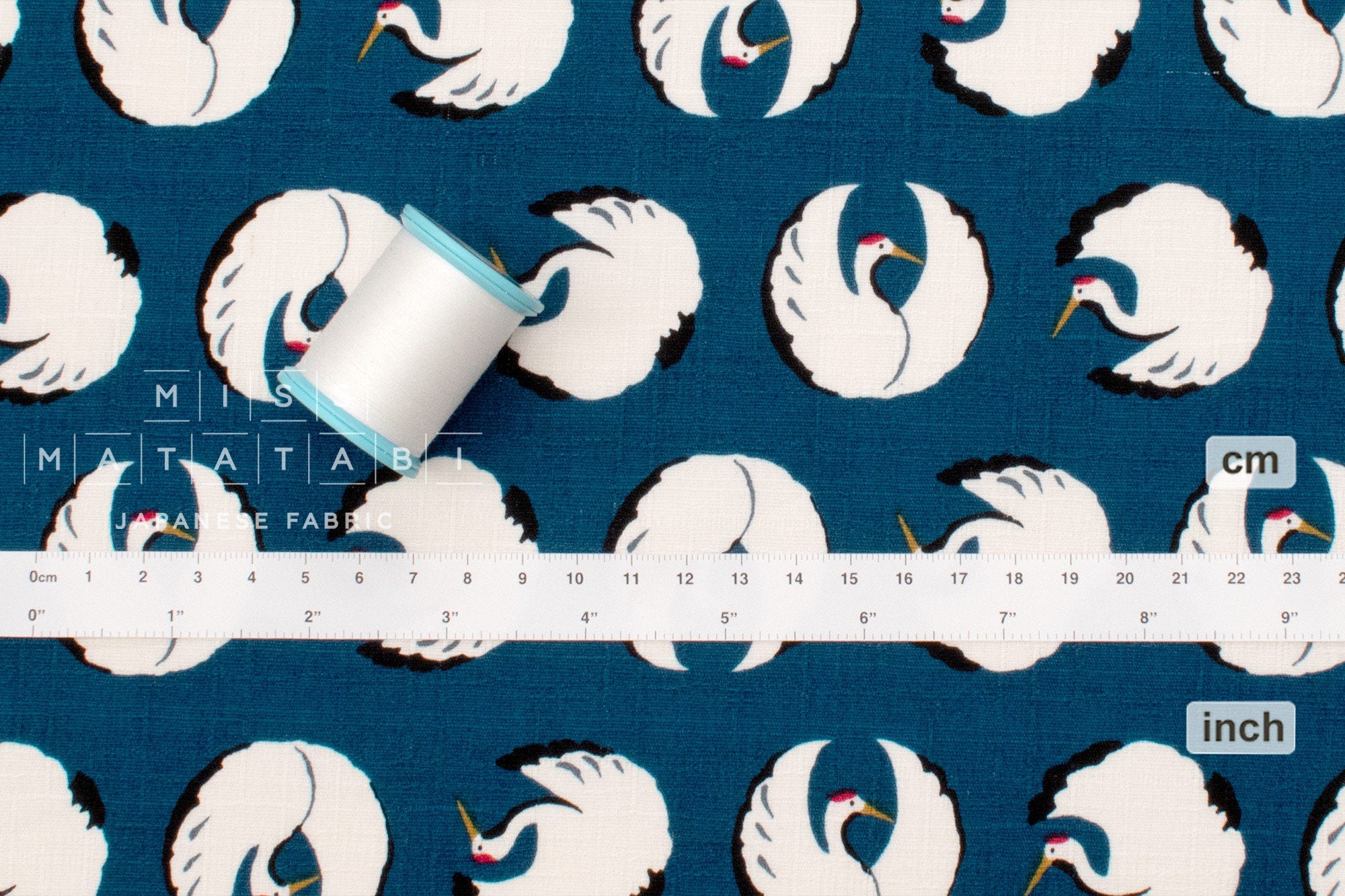 Japanese Fabric Tsuru Cranes - E - 50cm