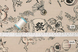 Japanese Fabric Choju-giga - A - 50cm