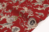 Japanese Fabric Choju-giga - C - 50cm