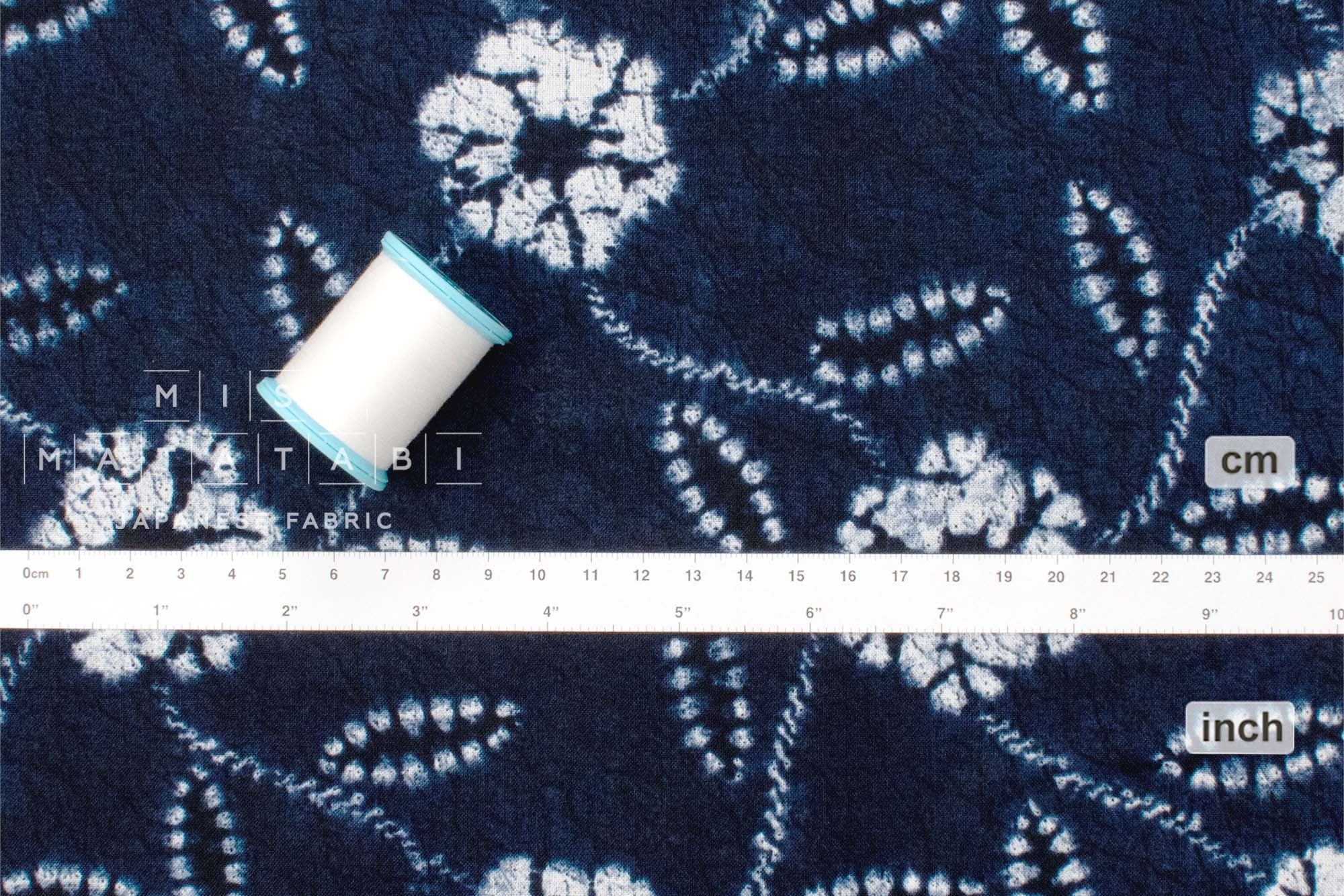 Japanese Fabric Like Shibori Print - 3A - 50cm