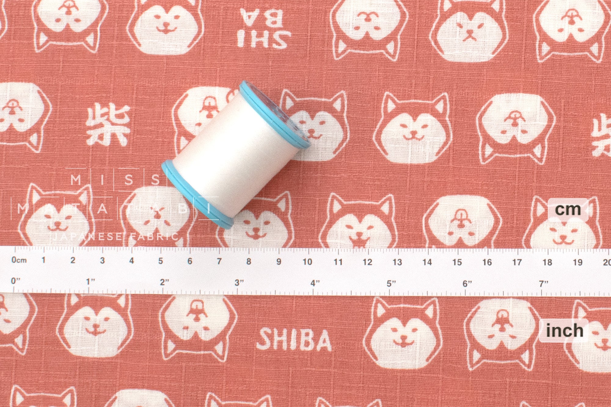 Japanese Fabric Shiba Dog - pink - 50cm