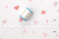 Japanese Fabric Love Hearts - A - 50cm