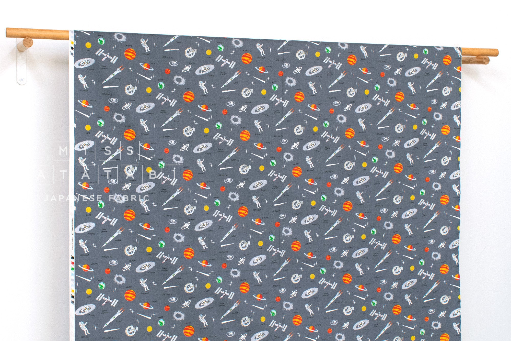 Japanese Fabric Lost in Space - 50cm