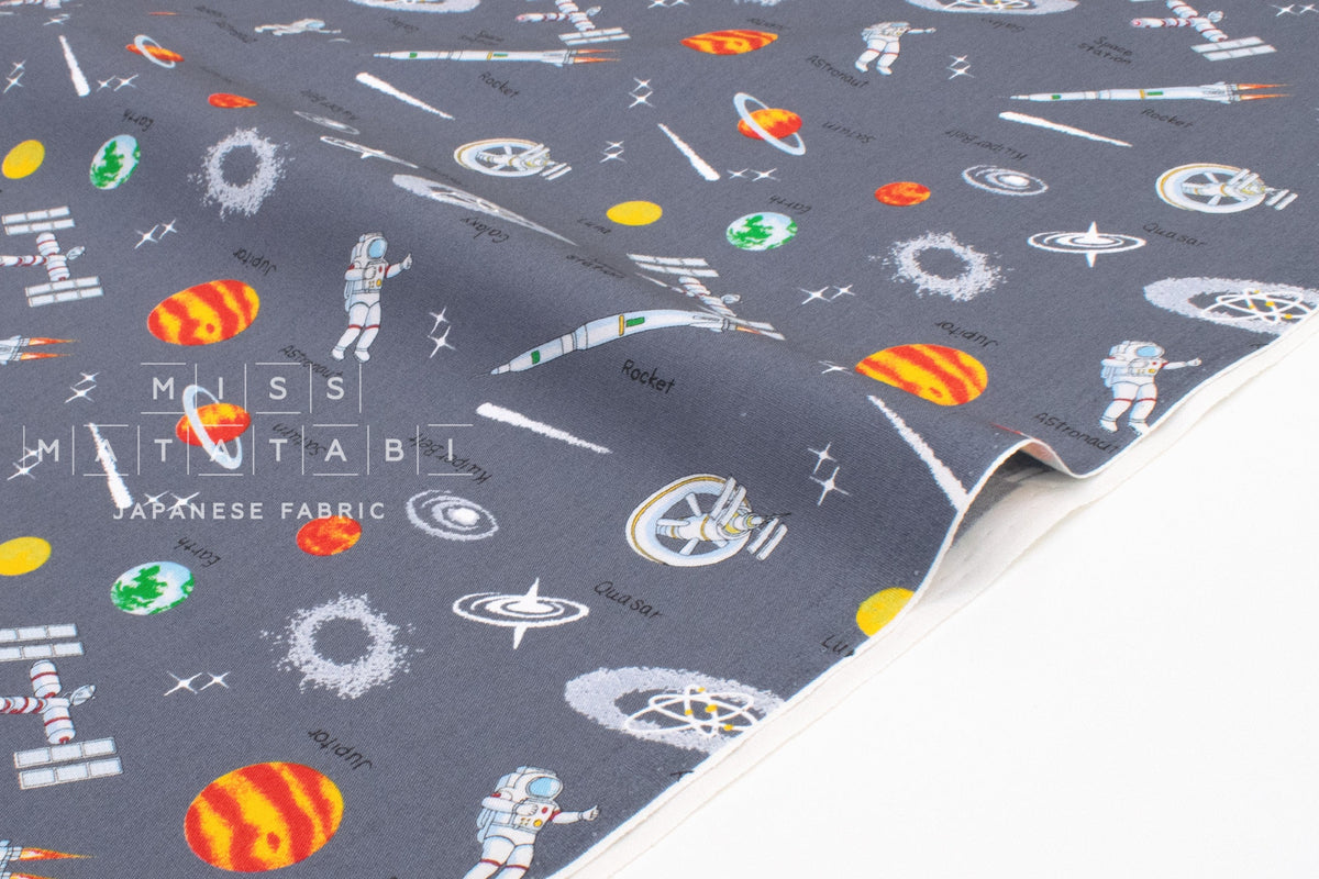 Japanese Fabric Lost in Space - 50cm