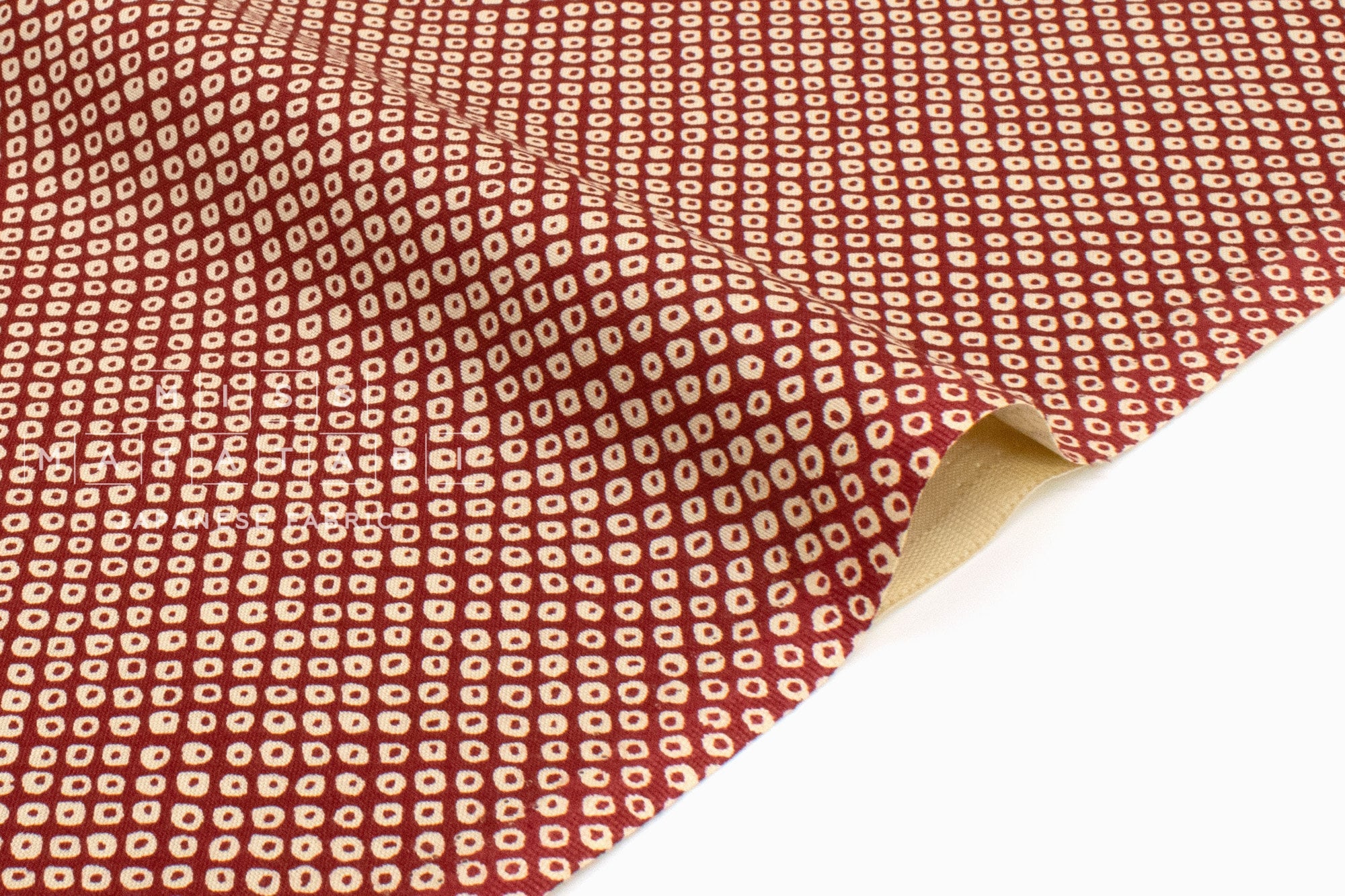Japanese Fabric Kanoko Shibori Print - 5B - 50cm