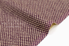 Japanese Fabric Kanoko Shibori Print - 5D - 50cm