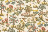 Japanese Fabric The Orchard Farm - A - 50cm