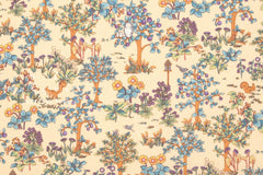 Japanese Fabric The Orchard Farm - C - 50cm