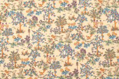 Japanese Fabric The Orchard Farm - C - 50cm