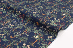 Japanese Fabric The Orchard Farm - E - 50cm