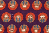Japanese Fabric Three Wise Monkeys - C - 50cm