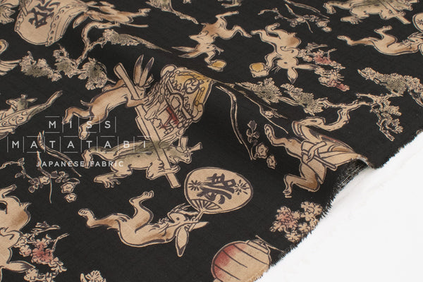 Japanese Fabric Choju-giga - E - 50cm