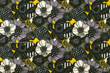 Japanese Fabric Wild Floral - D - 50cm