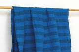 Japanese Fabric Shokunin Collection Yarn-dyed Kotohiradaki 7 - blue - 50cm