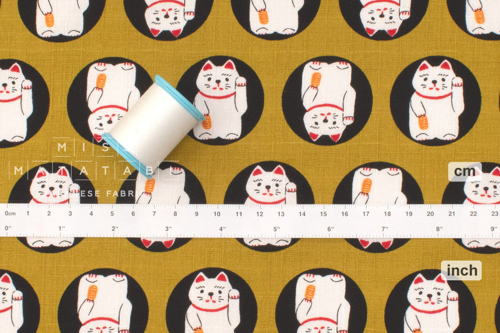 Maneki Neko - B – Miss Matatabi Japanese Fabric