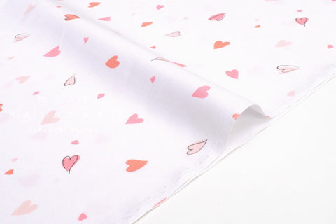 Japanese Fabric Love Hearts - A - 50cm