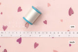 Japanese Fabric Love Hearts - C - 50cm