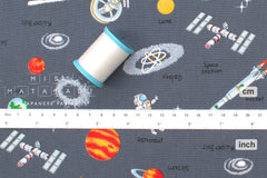 Japanese Fabric Lost in Space - 50cm
