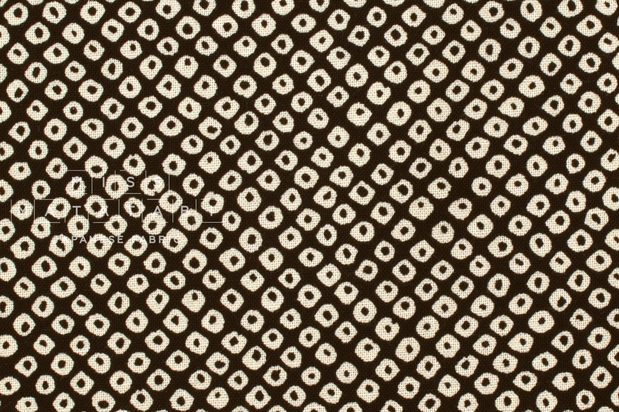 Japanese Fabric Kanoko Shibori Print - 5C - 50cm