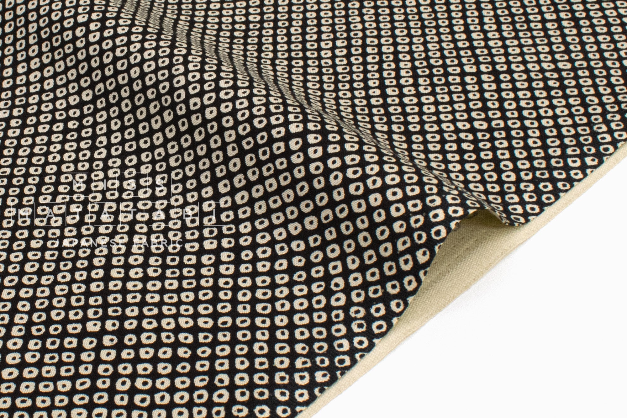 Japanese Fabric Kanoko Shibori Print - 5C - 50cm