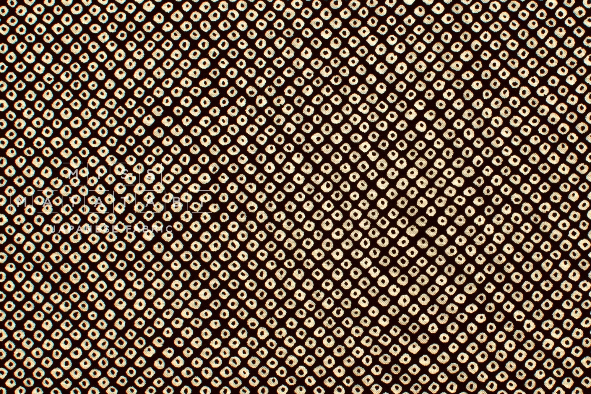 Japanese Fabric Kanoko Shibori Print - 5C - 50cm