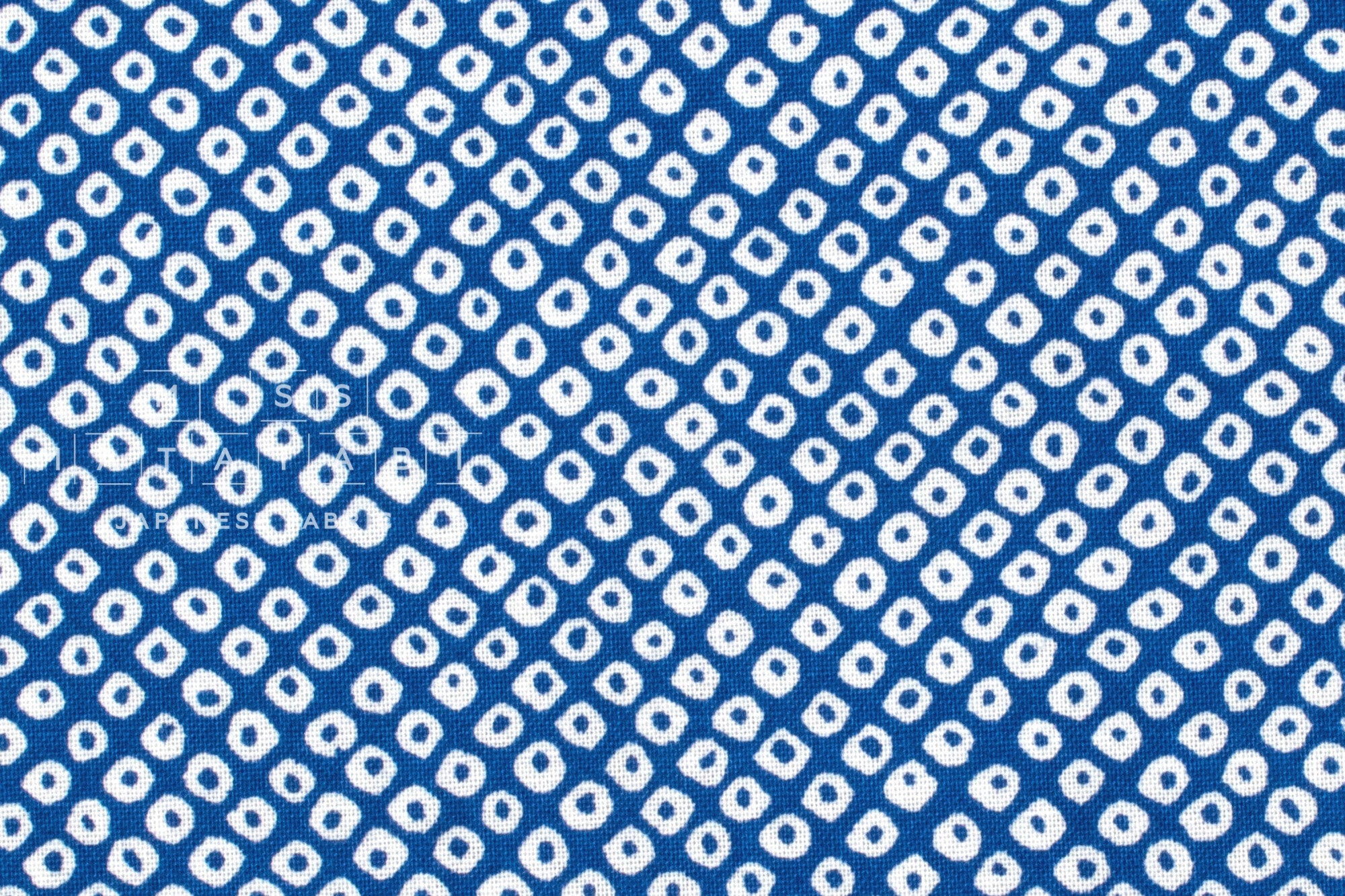 Japanese Fabric Kanoko Shibori Print - 5E - 50cm