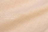 DEADSTOCK Japanese Fabric Soft Linen Blend Double Gauze - pale apricot - 50cm