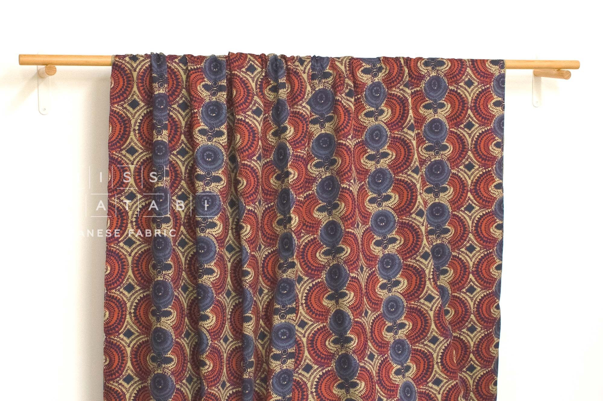 Japanese Fabric Batik Style Light Cotton Twill - 50cm