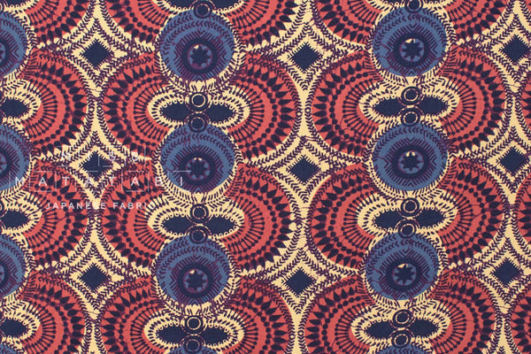 Japanese Fabric Batik Style Light Cotton Twill - 50cm