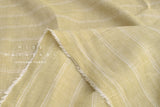 DEADSTOCK Japanese Fabric 100% Linen Stripes - 3 - 50cm