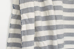 Japanese Fabric Shokunin Collection Yarn-dyed Kotohiradaki 7 - blue, off white - 50cm