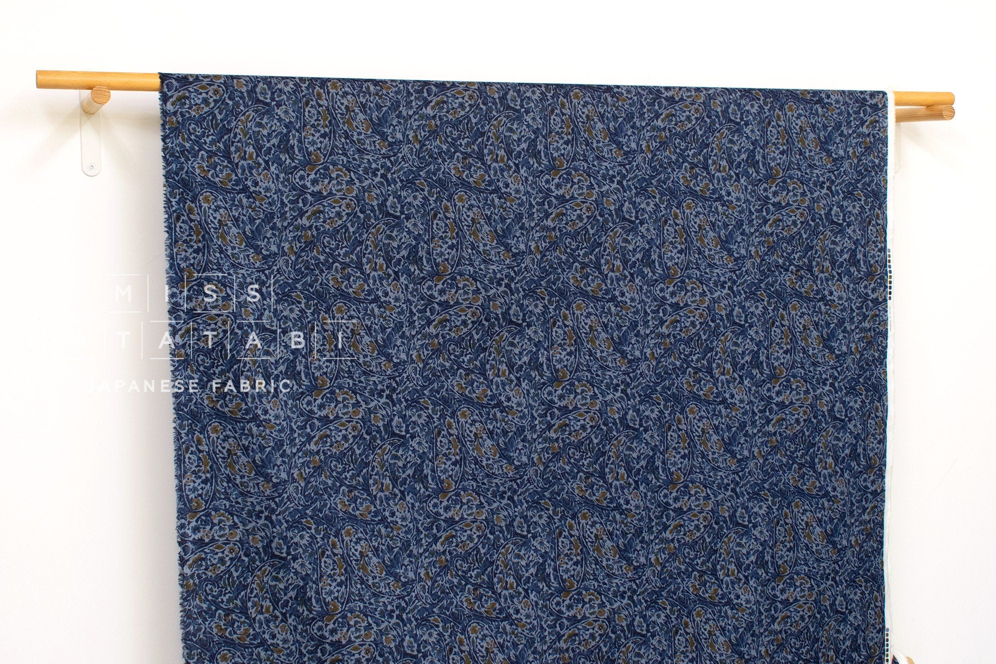 DEADSTOCK Japanese Fabric A Dark Night - D - 50cm