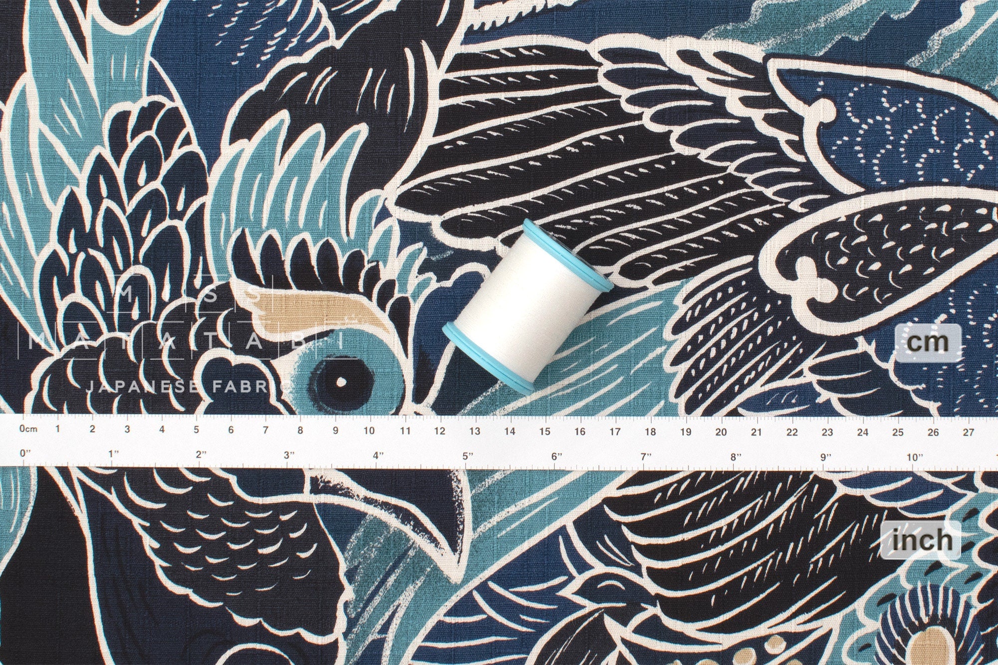 Japanese Fabric The Phoenix - B - 50cm