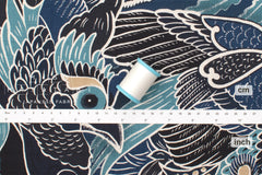 Japanese Fabric The Phoenix - B - 50cm
