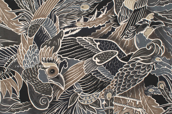 Japanese Fabric The Phoenix - C - 50cm