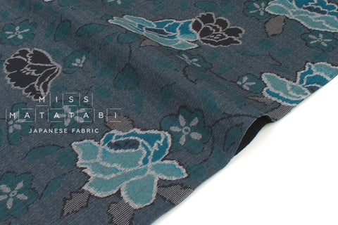 Japanese Fabric Hana Chirashi Tsumugi - B - 50cm