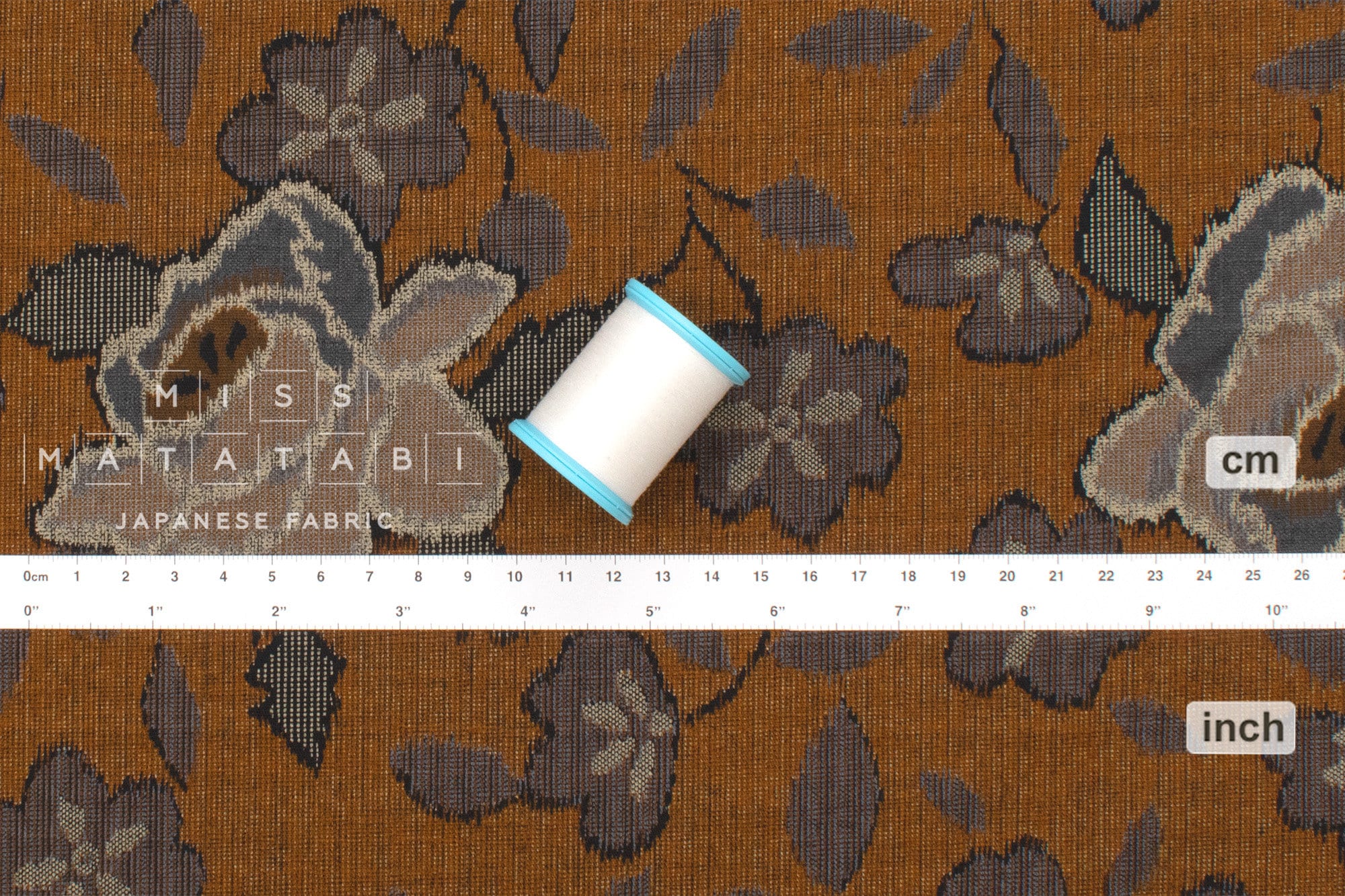 Japanese Fabric Hana Chirashi Tsumugi - C - 50cm